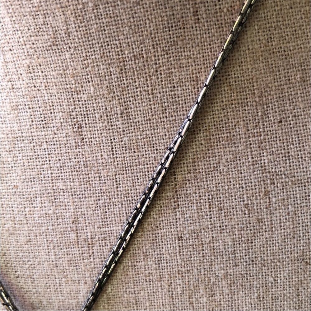 Brighton *Danube* Yellow Crystal 2-Strand Silver Pendant Necklace - Picture 9 of 10
